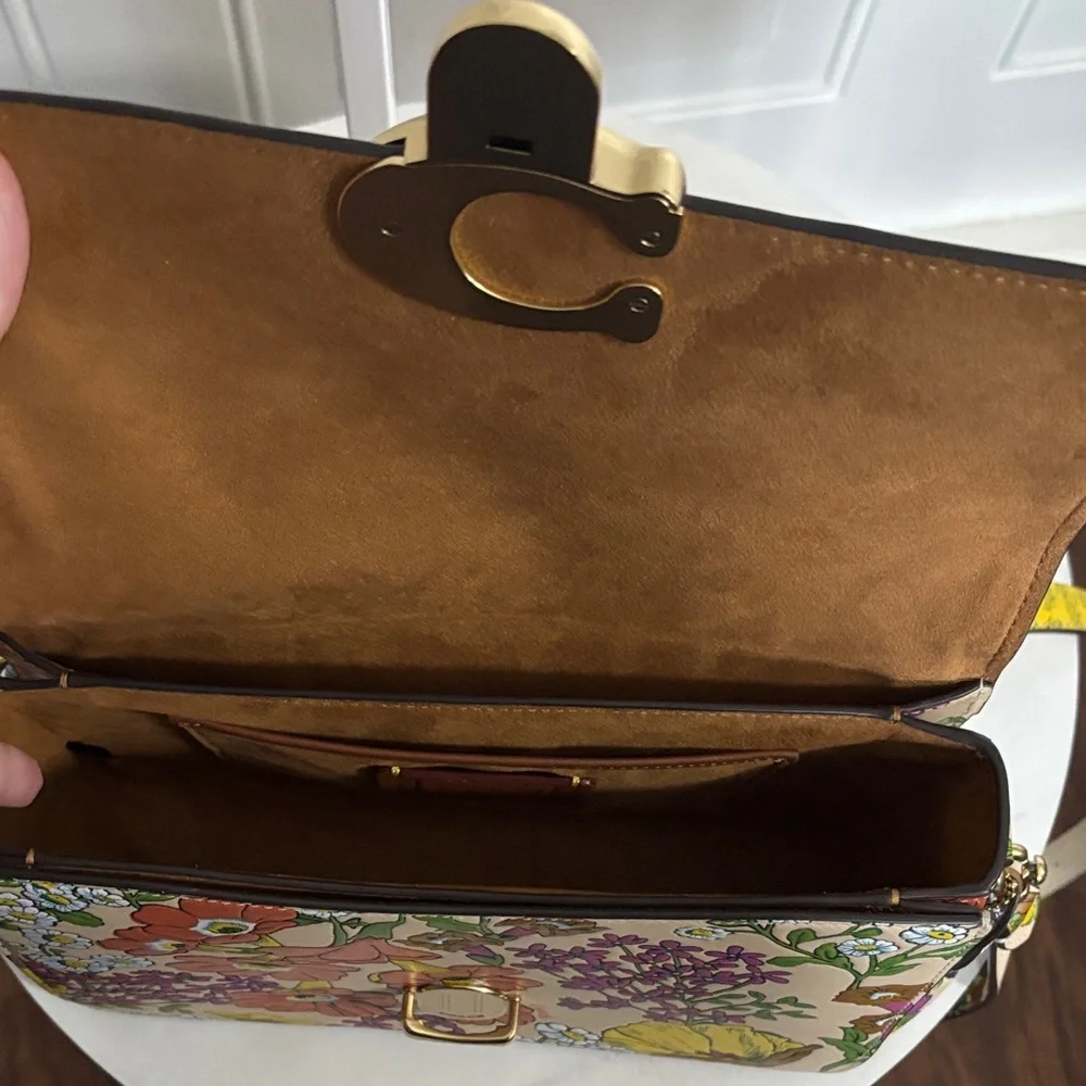 Coach Floral Crossbody Bag in Multicolor Floral Print - Picture 4 of 9